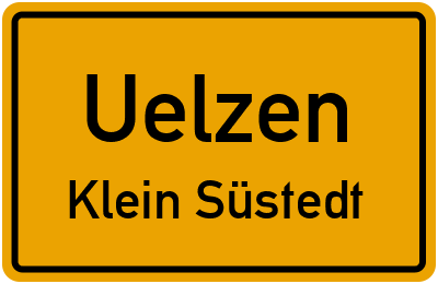 Straßenverzeichnis Uelzen Klein Süstedt