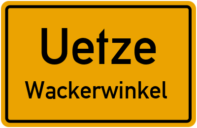Straßenverzeichnis Uetze Wackerwinkel