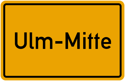 Branchenbuch Ulm-Mitte, Baden-Württemberg
