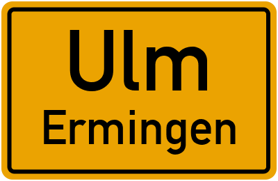 Straßenverzeichnis Ulm Ermingen