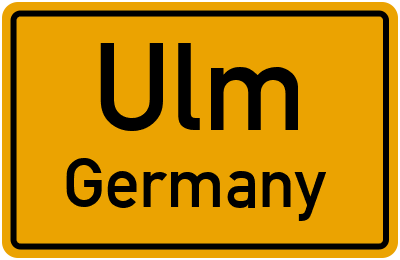 Straßenverzeichnis Ulm Germany