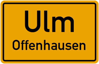 Straßenverzeichnis Ulm Offenhausen