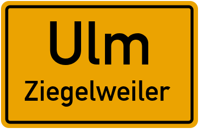 Straßenverzeichnis Ulm Ziegelweiler