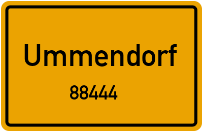 Straßenverzeichnis für 88444 Ummendorf