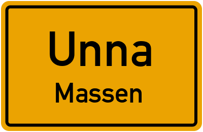 Straßenverzeichnis Unna Massen