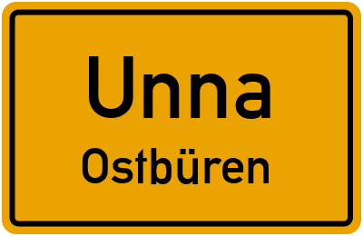 Straßenverzeichnis Unna Ostbüren