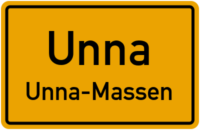 Straßenverzeichnis Unna Unna-Massen