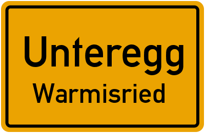 Straßenverzeichnis Unteregg Warmisried