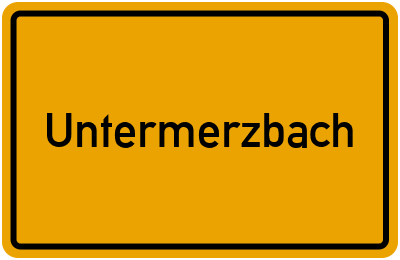 Untermerzbach in Bayern