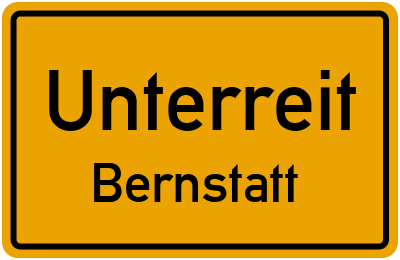 Straßenverzeichnis Unterreit Bernstatt