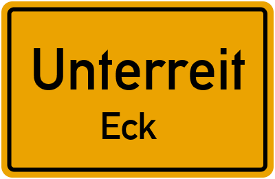 Straßenverzeichnis Unterreit Eck