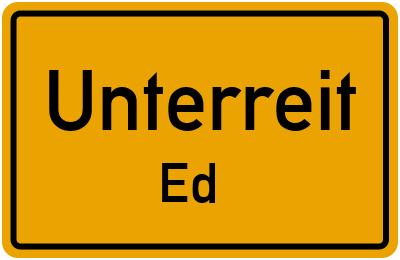 Straßenverzeichnis Unterreit Ed