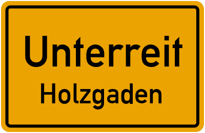 Straßenverzeichnis Unterreit Holzgaden