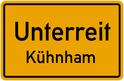 Straßenverzeichnis Unterreit Kühnham