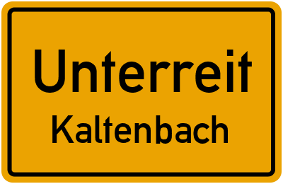 Straßenverzeichnis Unterreit Kaltenbach