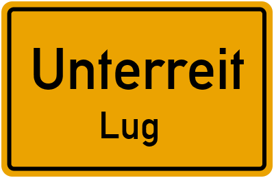 Straßenverzeichnis Unterreit Lug