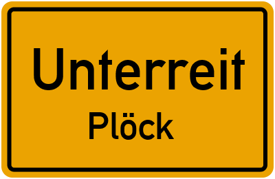 Straßenverzeichnis Unterreit Plöck