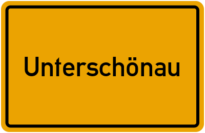 Unterschönau in Thüringen