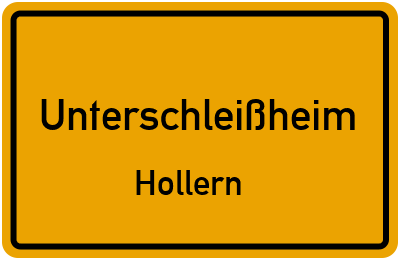 Straßenverzeichnis Unterschleißheim Hollern