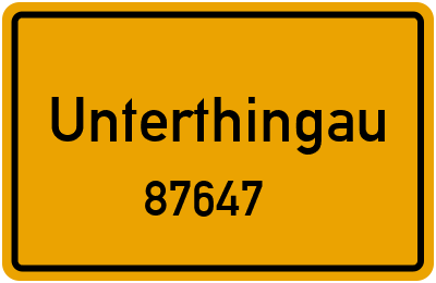 87647 Unterthingau