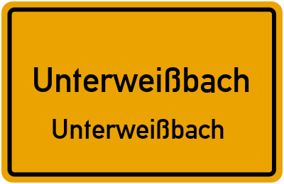 Straßenverzeichnis Unterweißbach Unterweißbach