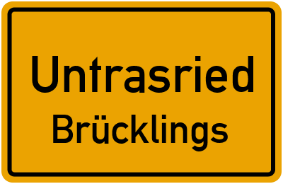 Straßenverzeichnis Untrasried Brücklings