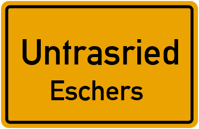 Straßenverzeichnis Untrasried Eschers