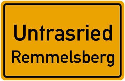 Straßenverzeichnis Untrasried Remmelsberg