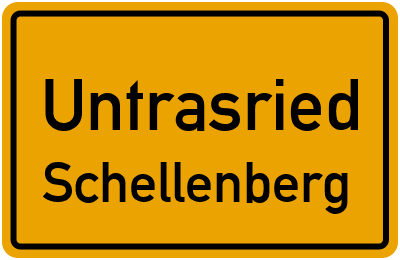 Straßenverzeichnis Untrasried Schellenberg
