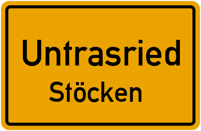 Straßenverzeichnis Untrasried Stöcken