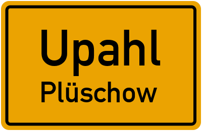 Straßenverzeichnis Upahl Plüschow