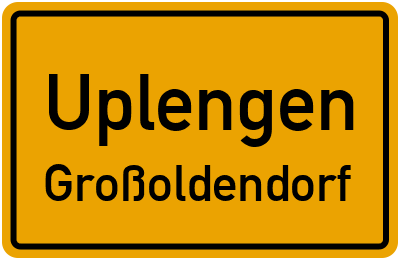 Straßenverzeichnis Uplengen Großoldendorf
