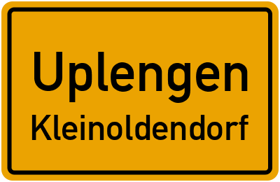 Straßenverzeichnis Uplengen Kleinoldendorf