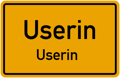 Straßenverzeichnis Userin Userin
