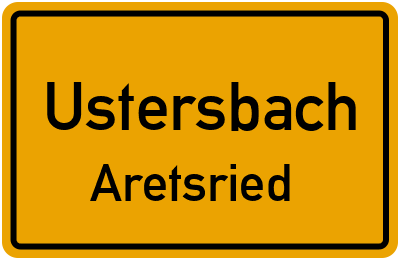 Straßenverzeichnis Ustersbach Aretsried