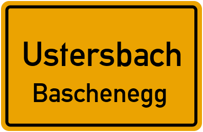Straßenverzeichnis Ustersbach Baschenegg