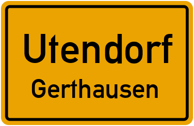 Straßenverzeichnis Utendorf Gerthausen