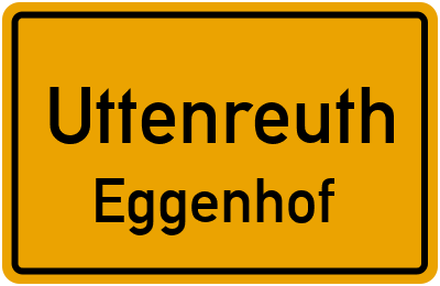Straßenverzeichnis Uttenreuth Eggenhof