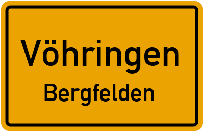 Straßenverzeichnis Vöhringen Bergfelden