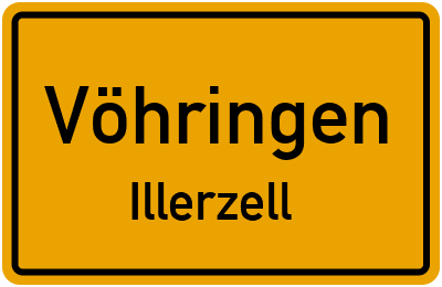 Straßenverzeichnis Vöhringen Illerzell