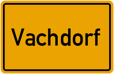 Vachdorf in Thüringen erkunden