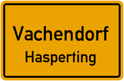 Straßenverzeichnis Vachendorf Hasperting