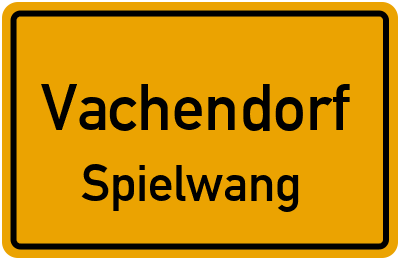 Straßenverzeichnis Vachendorf Spielwang
