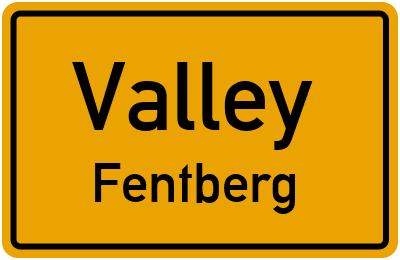 Straßenverzeichnis Valley Fentberg