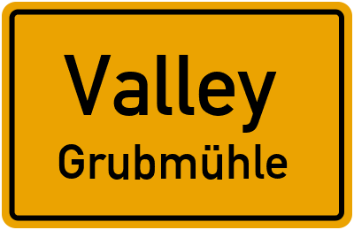 Straßenverzeichnis Valley Grubmühle