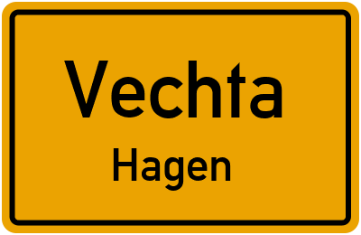 Straßenverzeichnis Vechta Hagen