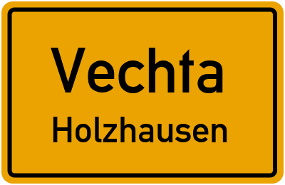 Straßenverzeichnis Vechta Holzhausen