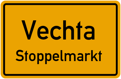 Straßenverzeichnis Vechta Stoppelmarkt