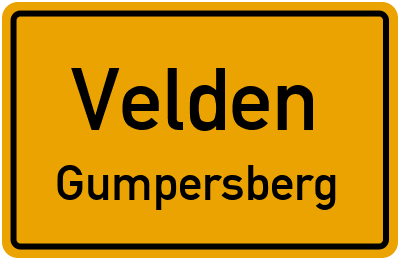 Straßenverzeichnis Velden Gumpersberg