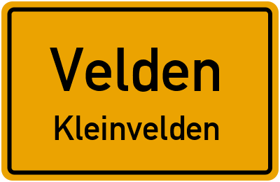 Straßenverzeichnis Velden Kleinvelden